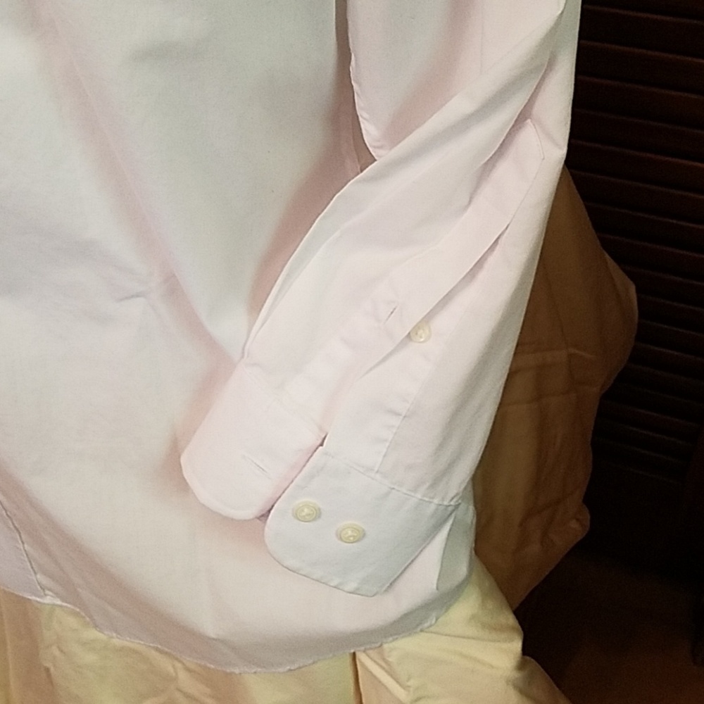 5/$15 Men's White Pierre Cardin shirt - Picture 6 of 10